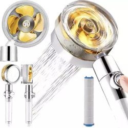 SŁUCHAWKA PRYSZNICOWA Z TURBINĄ