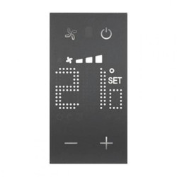 LIVING NOW MY HOME termostat 1-strefowy 2mod. czarny KG4691