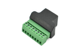 Ethernet RJ45 Female Plug Terminal Block
