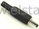 Wtyk DC 0,9 / 5,0 mm + pin, długość 10mm