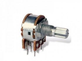 100K x 2 pot. stereo liniowy gałka 8/6mm