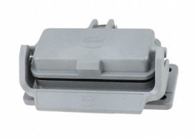 Obudowa złączy dużej mocy HARTING Montaż na panelu rozmiar 16B Proste