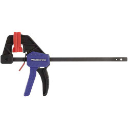 WorkPro WP232034 Mini Clamp 100mm Precise Ratchet Function