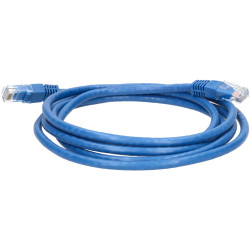 TruConnect TRUP62.0BL 2mtr CAT 6 UTP PVC Full Copper Patch Lead - Blue