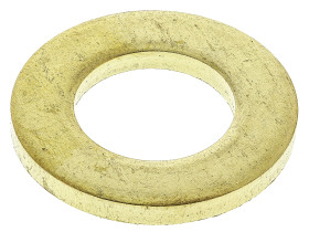 Podkładki RS PRO, null do śruby M12 wew 13 mm Mosiądz