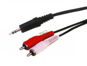 KABEL JACK 3.5-2xRCA 10m