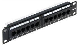 Patch Panel Rj-45 Pp10-12/Rj 10Inbsp/Briquot/Br