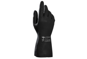 Rękawice rozmiar: 6 materiał: Lateks naturalny, Polichloropren zastosowanie: Odporność na ścieranie, Odporność na