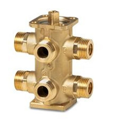 Zawór kulowy korpus mosiężny G G 1/2 Bcal Siemens