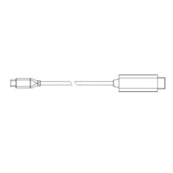 HDMI Male to USB Type-C, 3FT