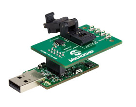 Narzędzie rozwojowe z kategorii „komunikacja i łączność bezprzewodowa&#148; Seria AT21CS Microchip 16MHz Zestaw testowy