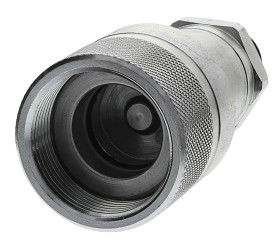 Hydrauliczna szybkozłączka, seria: CF, typ: Złączka, rodzaj: Żeński, gwint: NPT 3/8-18 męski, Stal, 3/8in
