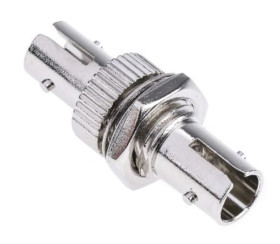 Adapter światłowodowy, typ: ST do ST, Wielomodowy, Simplex