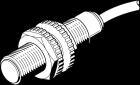 538338 Inductive proximity switch, 5 mm, connection cable, 2.5 m