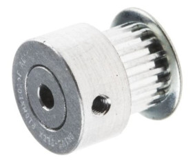 Koło pasowe rozrządu, materiał: Aluminium, stal powlekana cynkiem, Z: 18, otwór: 3mm, sz. paska: 6.35mm