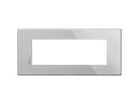 AXOLUTE Ramka 1 pojedyncza prostokątna AIR 6 modułowa aluminium HW4806HC LEGRAND