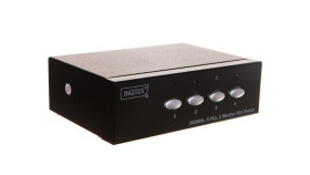 Przełącznik/Switch Vga 250Mhz, 1280X1024p, 1/4-Portowy Ds-45100-1