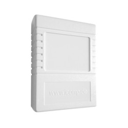 Cartridge Case Commodore 64/128 - white (icomp)