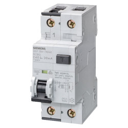 Siemens 5SU1356-6KK16 Ground fault circuit 1-pole &#x2B; N B16 A 0.03