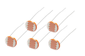 Opencircuit GL12528 LDR - 12mm Photosensitive resistors - 5 pcs