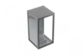 Oprawa ogrodowa VENTANA-AU,E27, MAX.20W,IP54,AC220-240V,50-60Hz,kinkiet prosty górny,czarna
