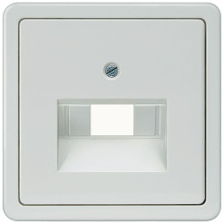 Płytka czołowa, RJ45, Biały
