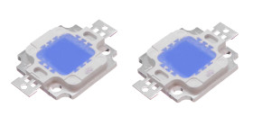 Opencircuit Blue 10W LED Chips - 2 pcs