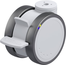 Blickle 935852 LKDGX-PATH 100XK-11-FI-ELS Podwójna rolka z tworzywa sztucznego Średnica koła: 100 mm Maksymalne obciążen