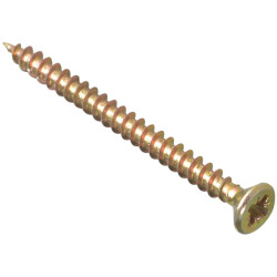 ForgeFix Multi-Purpose Pozi Compatible Screw CSK ST ZYP 4.0 x 50mm Forge Pack 15