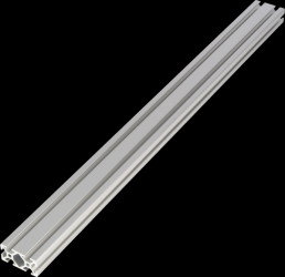 62019-STLS -1000 Aluminum profile 20x40 L I-type groove 5 light, 1000mm
