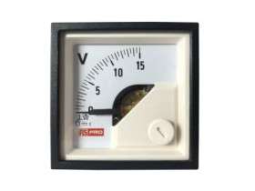 Amperomierz analogowy panelowy DC -10C do +65C RS PRO