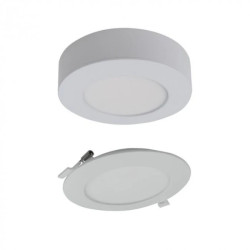 Oprawa downlight CCT 2w1 z ramka 6W 540lm IP20 okrągły biały EC61079