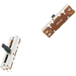 TRU COMPONENTS 702118 F2031N Slider pot 10 k&#x3A9; Mono 0.1 W linear Slide Pot