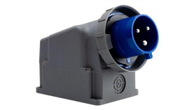 Wtyk Przemysłowy Stały Odbiornikowy 32A 3P /Fe/ Ip67