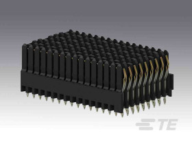 Złącze typu Backplane MULTIGIG RT 2-R Series 1.8mm Pitch 144-pinowe 9-rzędowe Żeński, Lutowane Terminal, 1.5A Montaż na