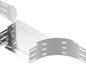 Trójnik dostawny TKDJ100H100 grubość blachy 1,0mm 112001 BAKS