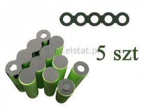 Podkładka izolująca otwory 1 akumulatory; 18650