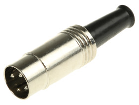 Wtyk Din 3 -pinowe Męski Montaż na kablu 60 V AC