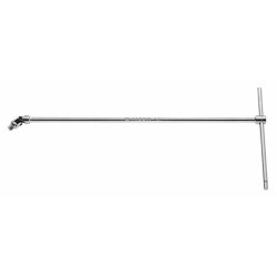 Uchwyt poprzeczny do nasadek, Chromowane, Stal, rozm: 1/4 cala, typ: Kwadratowy, Przedłużka