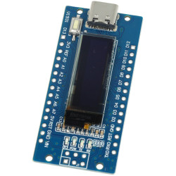 Nano z wyświetlaczem OLED 0,91″ 128x32px I2C z USB-C zgodny z Arduino®