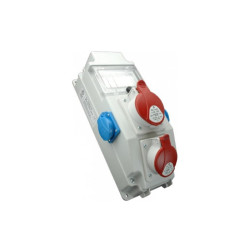 Rozdzielnica KOMBI 1x32A 1x16 5P 2x230V 3-faz siłowe ORNO