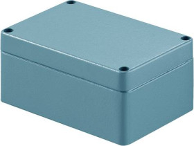 Obudowa uniwersalna Weidmüller KLIPPON K02 RAL7001, Wymiary: (S x W x G) 98 x 64 x 34 mm, aluminium, malowany proszkowo,