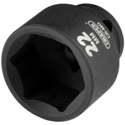 Draper 20171 HI-TORQ® Metric Impact Socket, 3/8" Sq. Dr., 22mm