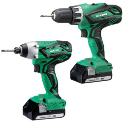 HiKOKI KC18DGLJAZ KC18DGLJAZ Twin Pack 18V 2 x 1.5Ah Li-ion