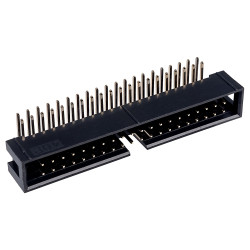 TruConnect 40 Way IDC Right Angled Boxed Header 2.54mm Pitch