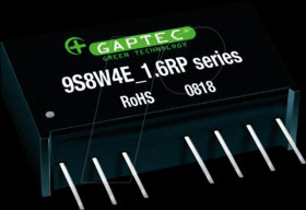 9S8WE4_2403S1.6RP DC/DC converter, 9 W, 3.3 V, SIL 8
