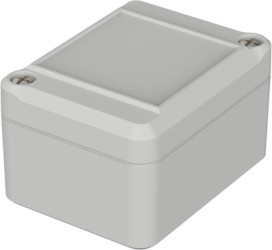 ABS enclosure, (L x W x H) 65 x 50 x 37 mm, light gray (RAL 7035), IP65, 63206200
