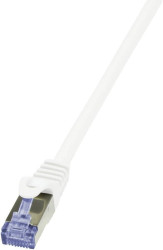 kabel LAN LogiLink CQ4031S, 1 szt., RJ45, CAT 6a, S/FTP, 1.00 m, biały