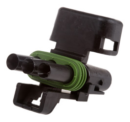 Złącze samochodowe 3-pinowe Delphi -rzędowe Żeński 20A Weather-Pack Montaż na kablu Połączenie zagniatane Złącze