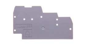 Ścianka Końcowa Do Złączek 3-Pietrowych Szara 270-319